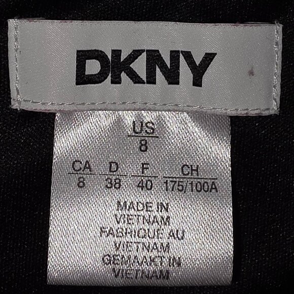 DKNY Floral Abstract Wrap Dress – Size 8 - Picture 6 of 6